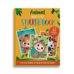 Picture of MAKE A FACE STICKER BOOK ANIMALS
